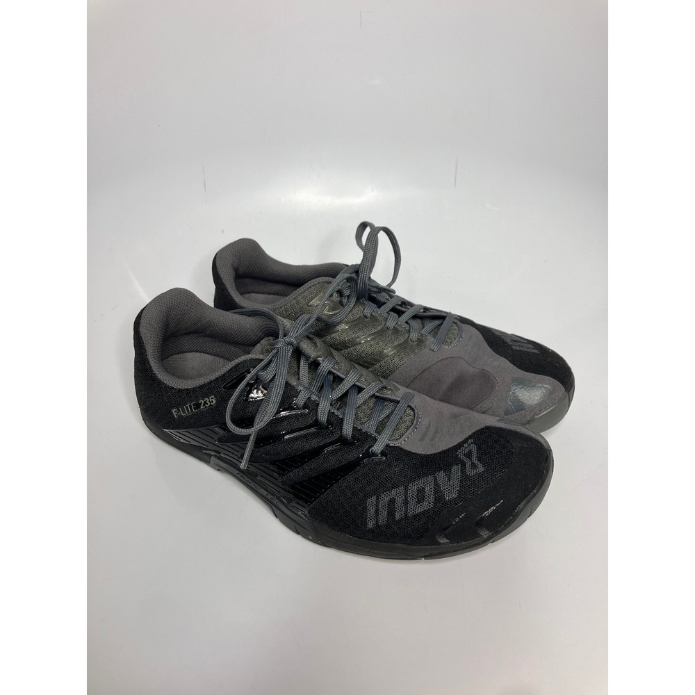 Inov-8 F-Lite 235 Training Shoes Womens 9 Black Grey Excellent Crossfit Gym